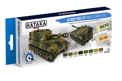 Army paint set merdc - us, (merdc