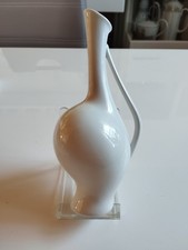 Rosenthal Vase weiß, Schwangere Luise, 17,5 cm