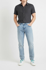 Herren Loose Fit Jeans Bequem Freizeithose-Boy Friend Jeans