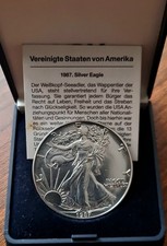 1 oz. EAGLE☆ 1 Dollar 1987