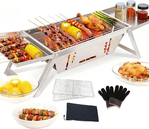 Holzkohlegrill tragbarer - holzkohlegrill,,
