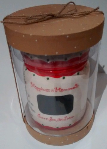 Xmas cookie jar - cookie, chalkboard