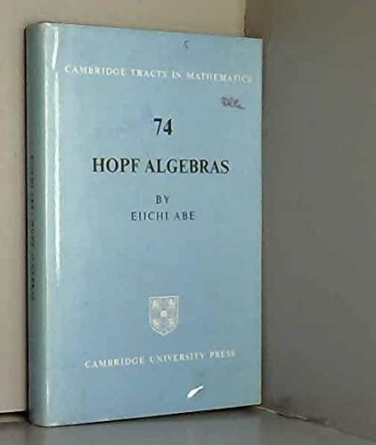 Hopf algebren cambridge - hopf-algebren, (cambridge