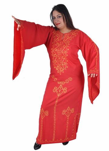 Damen kaftan hauskleid - damen, in