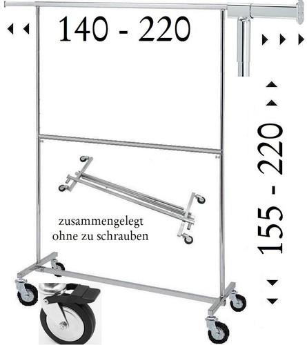 Zwei etagen kleiderständer - zwei,