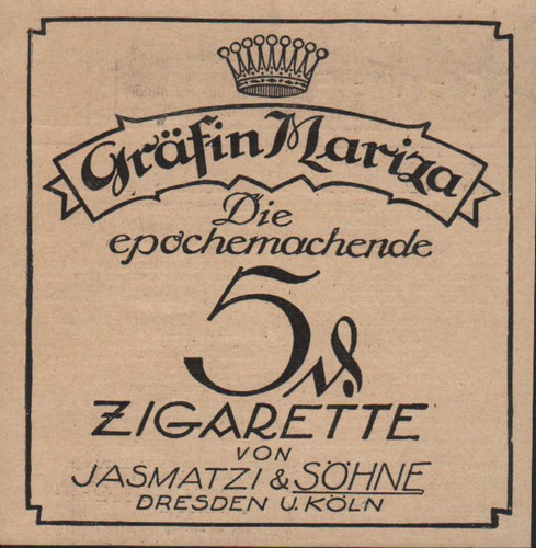 Dresden köln werbung 1925 - dresden,