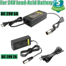 24V 2A/5A XLR Charger for