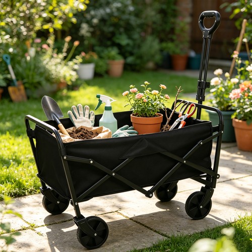 150kg bollerwagen faltbar - 150kg,
