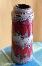 SCHEURICH Keramik Vase "Fat Lava Vase" Bodenprägung 206 26, 50-60-er Jahre