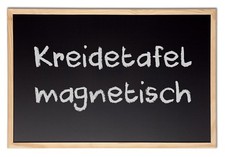 Kreidetafel Schultafel Holz MAGNETISCH 30 x 40 cm Pinnwand Magnettafel Maltafel