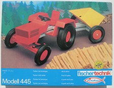 Fischertechnik 30445 - Modell 445 - Traktor mit Anhänger - Tractor with trailer