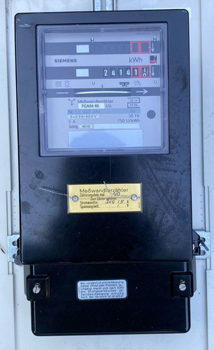 Messwandlerzähler 230v - x,