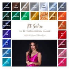 Polyester satin meterware pe - polyester,