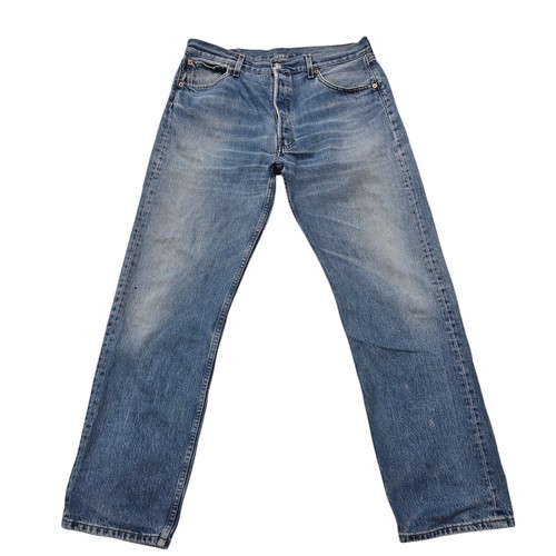 Levi 501 herren jeans blau - levi's,