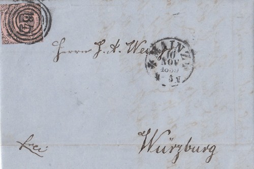 Thurn taxis brief minr - thurn, minr.9