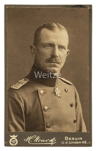 Preußen kleines kabinettfoto - kleines,