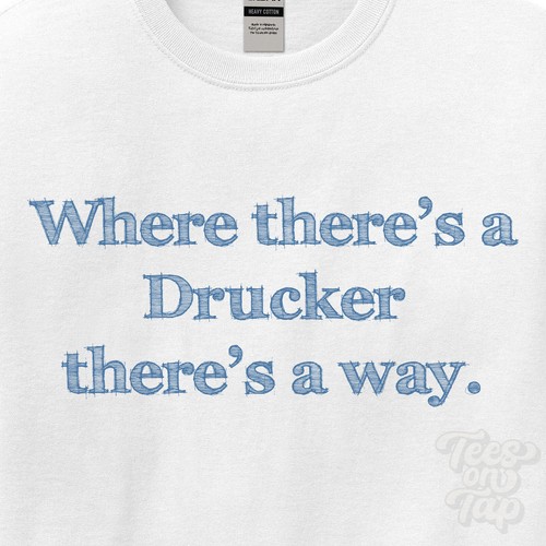 Where drucker there - where...,
