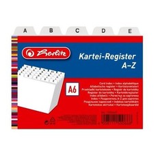 Karteiregister Leitregister A6