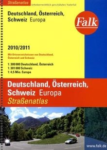Falk straßenatlas deutschland - straßenatlas,