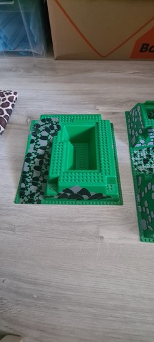 Lego vintage bauplatte - lego, 3d