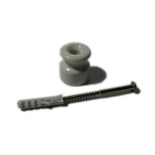 Isolator aus Weißer Keramik