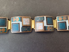 Emaille armband 60er - emaille, jahre