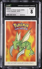 Scyther Pokémon Sticker Card