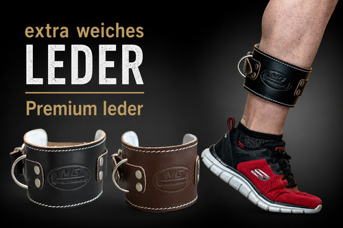 Premium fußschlaufe leder - premium, leder-