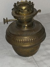 Petroleumlampe Antik Messing