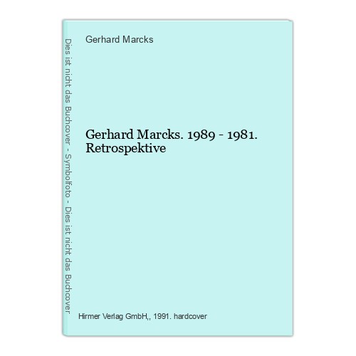 Gerhard marcks 1989 - 1989,