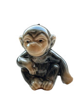 kleiner Affe aus Porzellan von Goebel