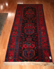 Handgeknüpfter Orientteppich 90x236 Teppich Carpet Rug Brücke Orient