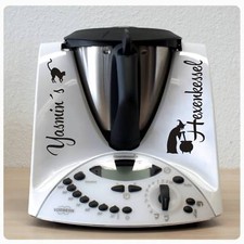 Wunsch Name Hexenkessel Aufkleber Sticker für Thermomix TM31 TM 31 Tattoo TH062