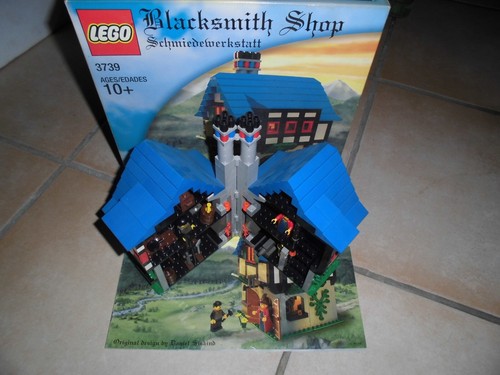 Lego 3739 blacksmith - shop, mit