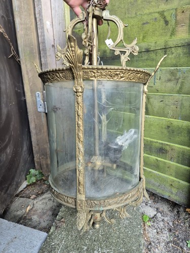 Antiker lampenschirm aus - antiker,