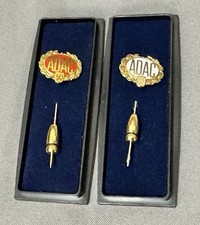 Anstecknadel 40 Jahre + 50 Jahre ADAC mit Box - Vergoldet