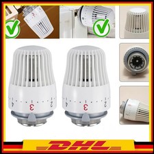 2X Thermostatkopf Heizkörper