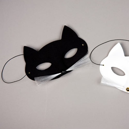 Maske katze mit schnurrhaaren - maske,