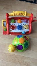 Fisher Price ABC Interaktive Werkzeugkiste,Musik Schildkröte Licht Sound Musik