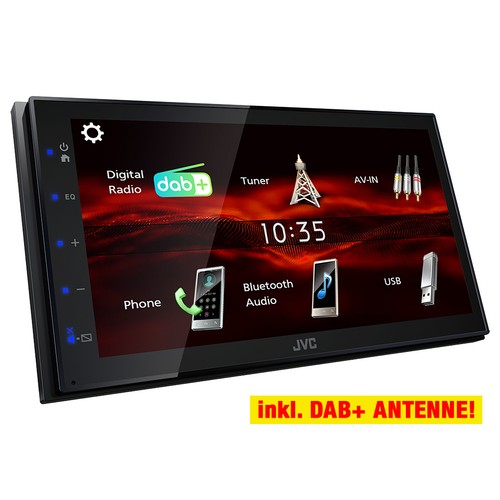 Jvc din m180dbt - jvc, 2-din