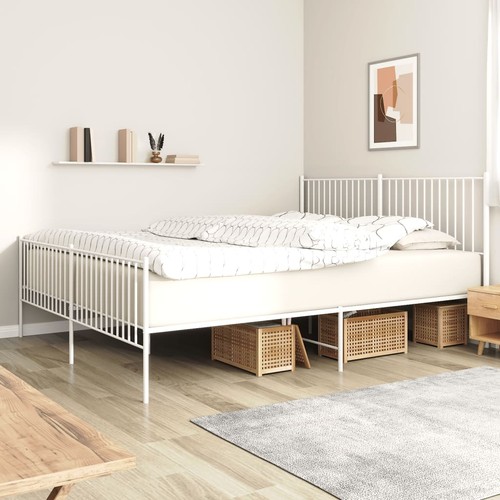 Vidaxl metallbettgestell mit - vidaxl,