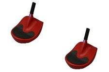 2X AlpenGaudi Alpen Zipfel Rot