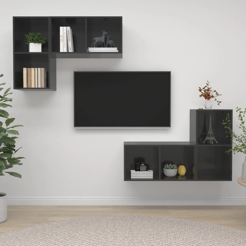 Tlg tv wandschrank - 4-tlg.,