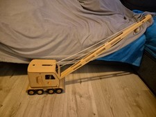 DDR Spielzeug Holzkran Fröbel