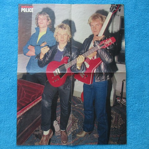 The police sting poster bravo - police,