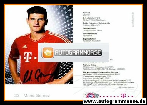 Autogramm fussball fc - |,