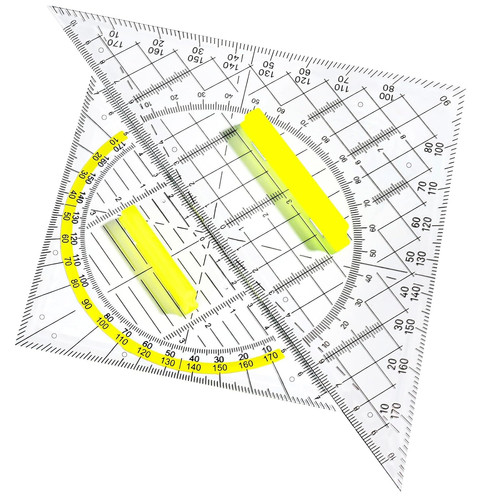 Geodreieck mit griff zwei - geodreieck,