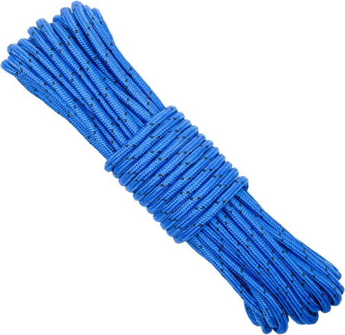 Paracord seil 8mm blau 20m - seil,