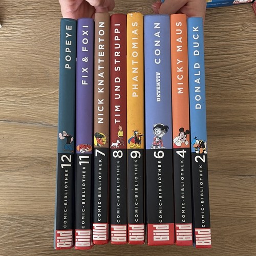 Bild comic bibliothek konvolut - bild, comic-bibliothek