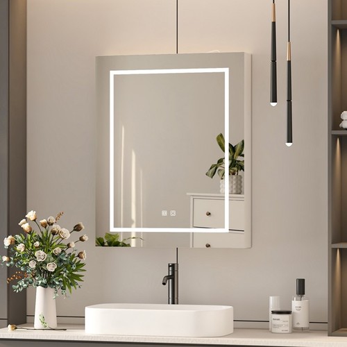 Spiegelschrank mit led - spiegelschrank,